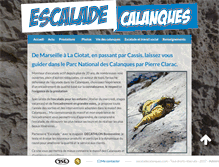 Tablet Screenshot of escaladecalanques.com